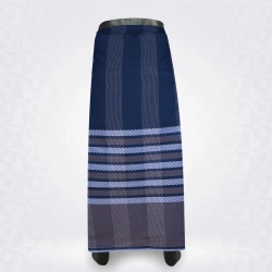 Dark Blue Grey Cotton Lungi